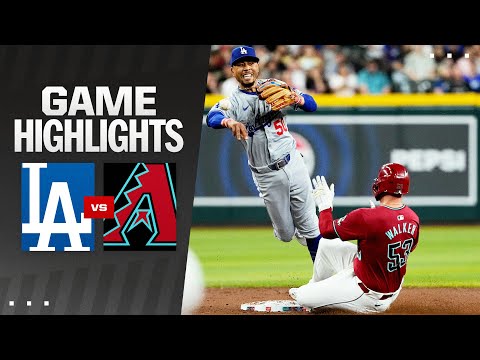 Dodgers vs. D-backs Game Highlights (4/29/24) | MLB Highlights