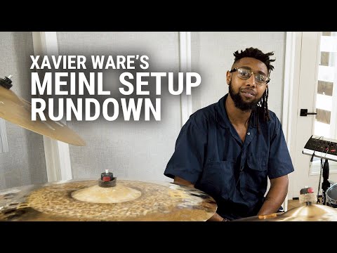 Meinl Cymbals - Xavier Ware's Setup Rundown