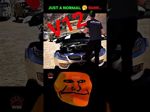 it's V12 🤯 BMW 💀#bmw #v12 #engine #aura #trollface #shortsfeed #shorts #viralshorts #trending