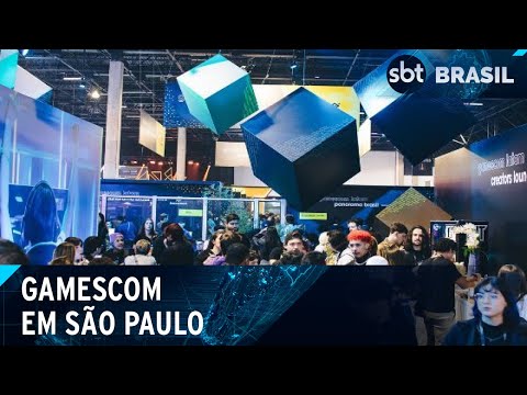Gamescom: São Paulo recebe maior evento de games do mundo pela primeira vez | SBT Brasil (28/06/24)