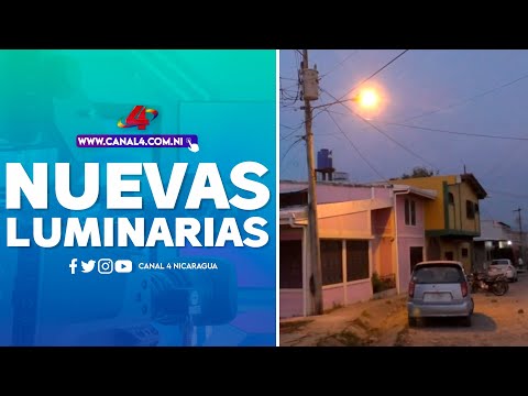 Gobierno Sandinista rehabilita sistema de luminarias públicas en barrios de Estelí