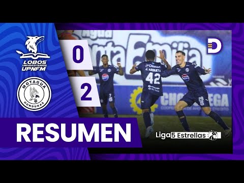 Lobos UPNFM 0 - 2 Motagua | Jornada 10 | Liga Nacional - Apertura 2024 - 2025