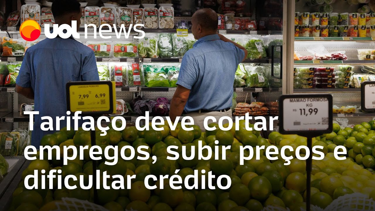 Tarifas de Trump devem cortar empregos subir os preços e dificultar o crédito para brasileiros