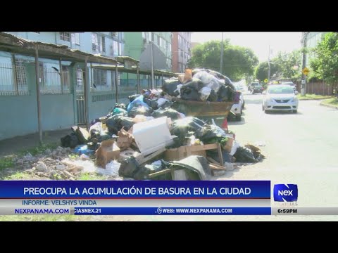 Preocupa la acumulacio?n de basura en la ciudad de Panama?