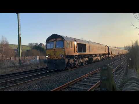 66724 “Drax Power Station” Powers Past Diggle Jn Working Diverted 6E10