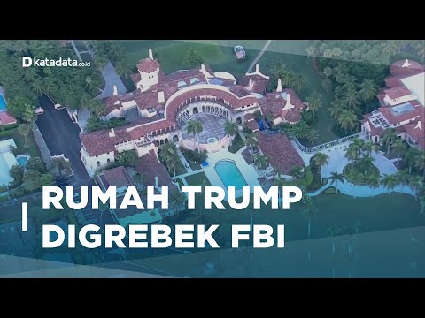 Rumah Donald Trump Digerebek FBI, Tersangkut Kasus Apa? | Katadata Indonesia