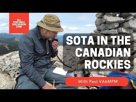 Summits on the Air in the Canadian Rockies