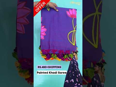 🤷அட்டகாசமான Office wear collection|🌿kadhi cotton sarees 480/- #shorts #shortsfeed #shivayamsilks