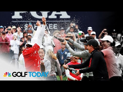 Amy Yang wins KPMG Women's PGA Championship; Lexi Thompson's plans | Golf Today | Golf Channel