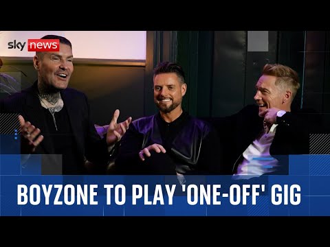 Boyzone: 'This show is on our terms'