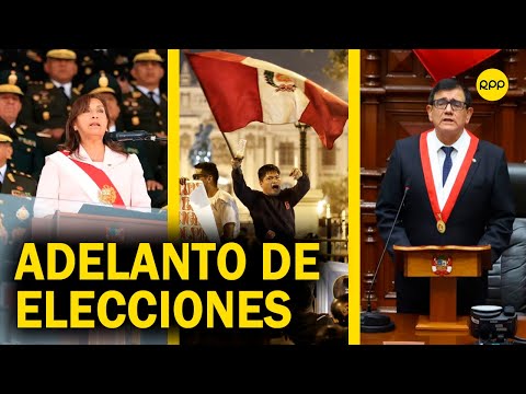 Crisis en Perú: Congreso debate proyecto de adelanto de elecciones generales | EN VIVO