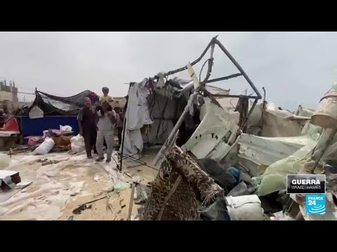 Persisten los ataques israelíes a hospitales y campamentos de refugiados en Rafah • FRANCE 24