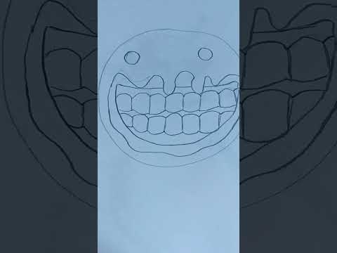 Drawing Screech from Doors🎮 #doors#roblox#shorts#fyp#drawing#tutorial