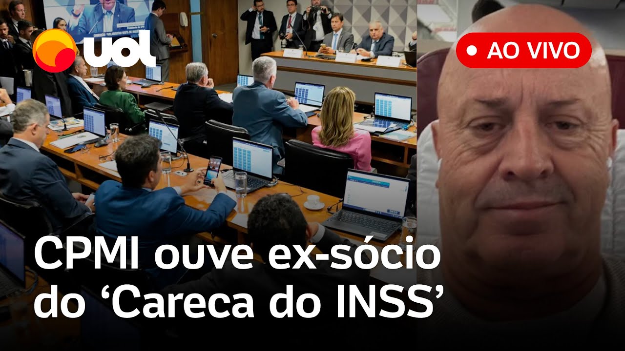 CPMI ouve ex sócio do Careca do INSS em investigação sobre fraudes em aposentadorias ao vivo