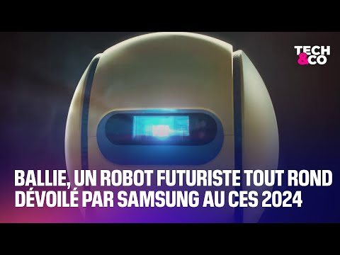 CES 2024: Ballie, un robot futuriste tout rond dévoilé par Samsung à Las Vegas