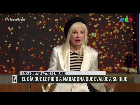 El inolvidable gesto de Diego Maradona con el hijo de Nacha Guevara - PH Podemos Hablar 2023