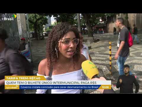 RJ | Tarifa de trem já está custando R,40