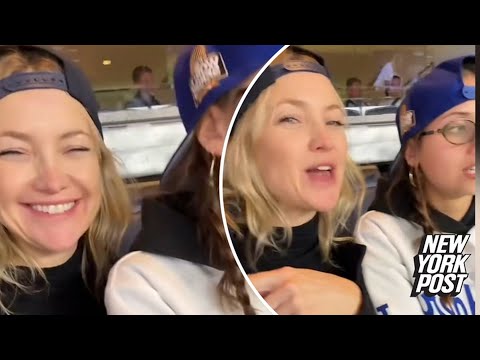 Kate Hudson recreates iconic ‘How To Lose a Guy in 10 Days’ scene at Yankees vs. Dodgers game