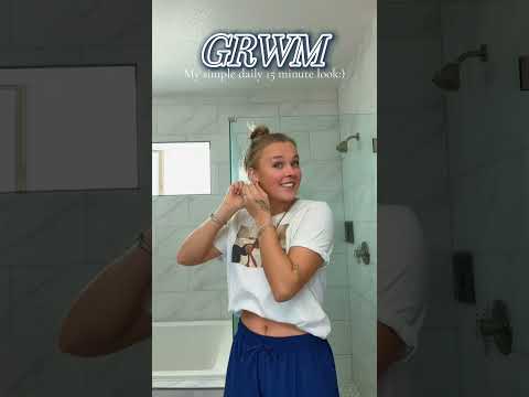 My easy 15 minute morning look:)🤍☀️✨ #itsjojosiwa #shorts