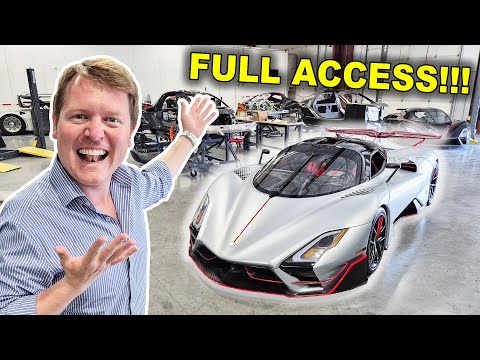 Unveiling the SSC Tuatara: Workshop Tour and Road Experience