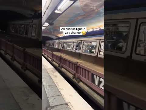 Paris New Metro Seven #paristravel #travel