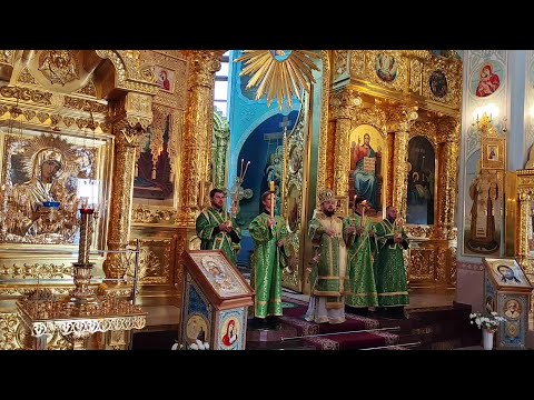 Величание преподобному Серафиму Саровскому.