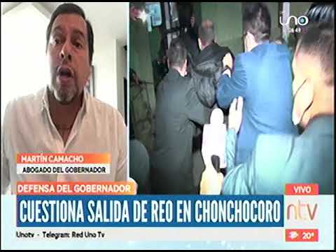 01022023 MARTIN CAMACHO CUESTIONA SALIDA DE REO EN CHONCHOCORO RED UNO