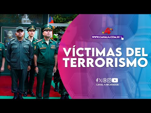 Ejército de Nicaragua rinde homenaje a las víctimas del terrorismo en Rusia