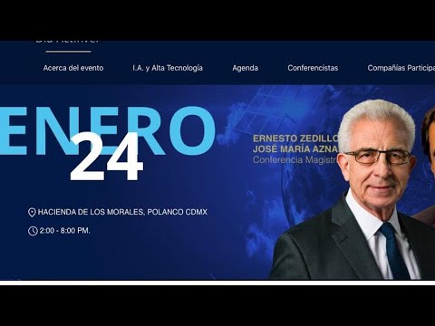 EL REGRESO DE #ZEDILLO A UN EVENTO DEL GRUPO FINANCIERO ACTINVER