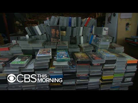 VHS tape shop in U.K. sparks nostalgia as video rental chains close their doors