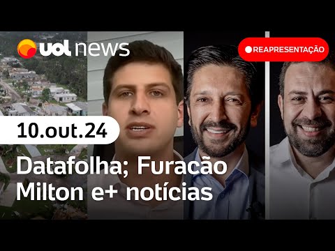 Datafolha para 2º turno em SP; análises de Toledo, Tales e Kotscho | Reapresentação UOL News