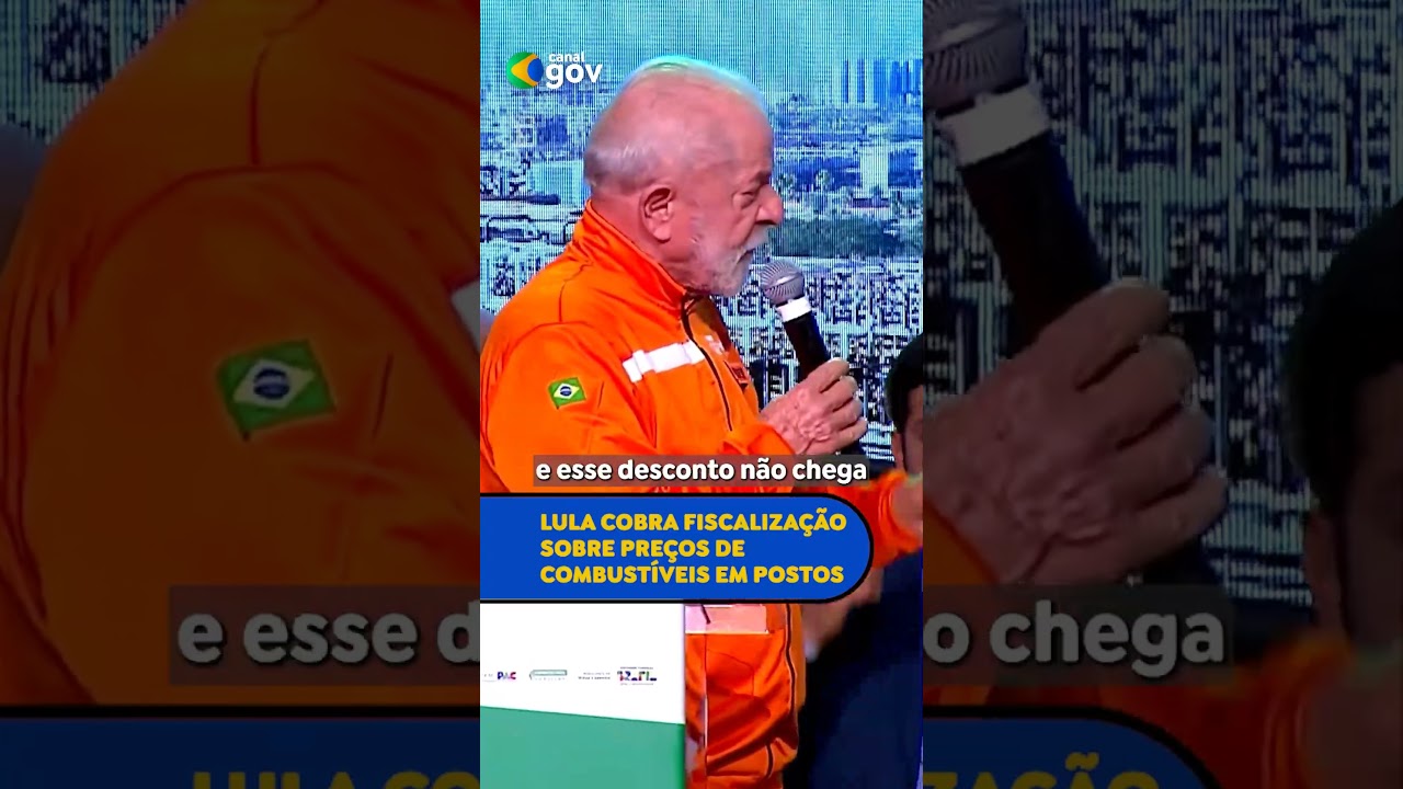 FISCALIZAÇÃO NOS POSTOS DE COMBUSTÍVEL #lula #noticias #governofederal #combustíveis #gasolina