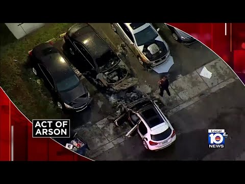 Arson under investigation in Miami-Dade