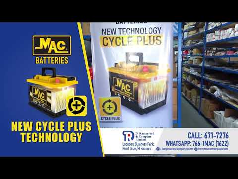 At D Rampersad Company Limited Auto Division, we offer one the leading batteries in the world!