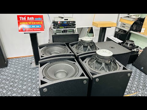 Súp 50 Hàng Hiếm Lại Về Phục Vụ Ae...DMX-Bass Faital 3200...Đánh Rung Người...Cực Phê