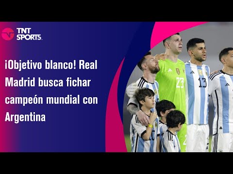 ¡Objetivo blanco! Real Madrid busca fichar campeón mundial con Argentina