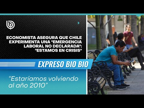 Economista asegura que Chile experimenta una emergencia laboral no declarada: Estamos en crisis