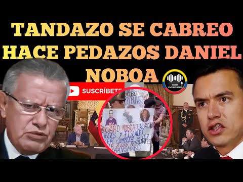 DR. AUGUSTO TANDAZO HACE PEDAZOS AL MIMADO DEL PRESIDENTE DANIEL NOBOA NOTICIAS RFE TV