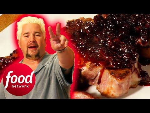 Christmas In Flavour Town With Guy’s Cranberry-Glazed Pork Loin | Guy's Big Bite Christmas Special