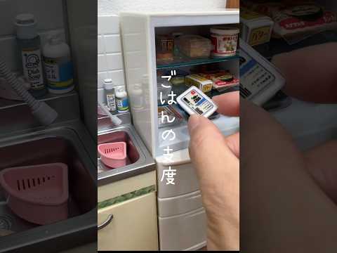 ごはんの支度というより晩酌の支度!ミニチュア