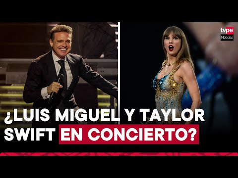 ¿Luis Miguel y Taylor Swift juntos en concierto? Mexicano publica misteriosa foto con la cantante