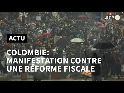 Colombie: nouvelle manifestation à Bogota contre un projet de réforme fiscale | AFP