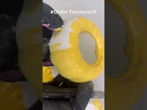 Let’s make a pumkin candle jar for my customer ✨✨. link in bio #trending #homedecore#art