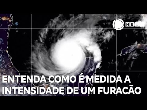 Entenda como é medida a intensidade de um furacão