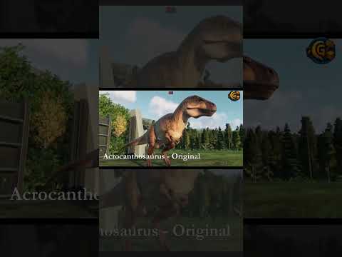 The Acrocanthosaurus Awakens! You’ve Never Seen Power 😱🔥 #shorts #viral #games #dinosaurs #trending