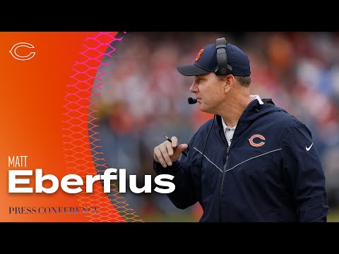 Matt Eberflus: 'Our passing game is going to feature all three levels' | Chicago Bears video clip