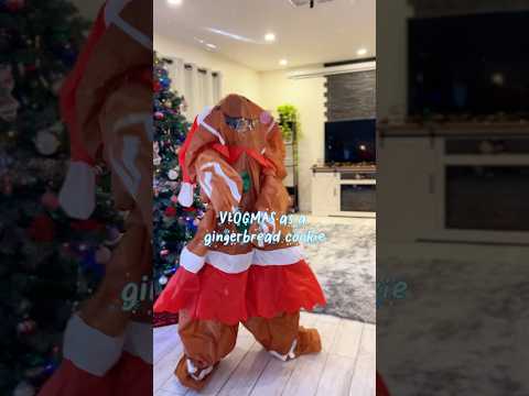 Happy #vlogmas como gingerbread cookie 😂☃️ #humor