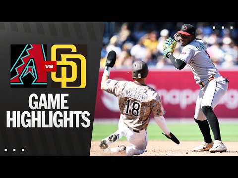 D-backs vs. Padres Game Highlights (9/28/25) | MLB Highlights