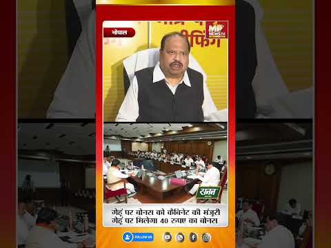 गेंहू पर बोनस को मोहन कैबिनेट की मंजूरी, किसानों की बल्ले-बल्ले! MP News