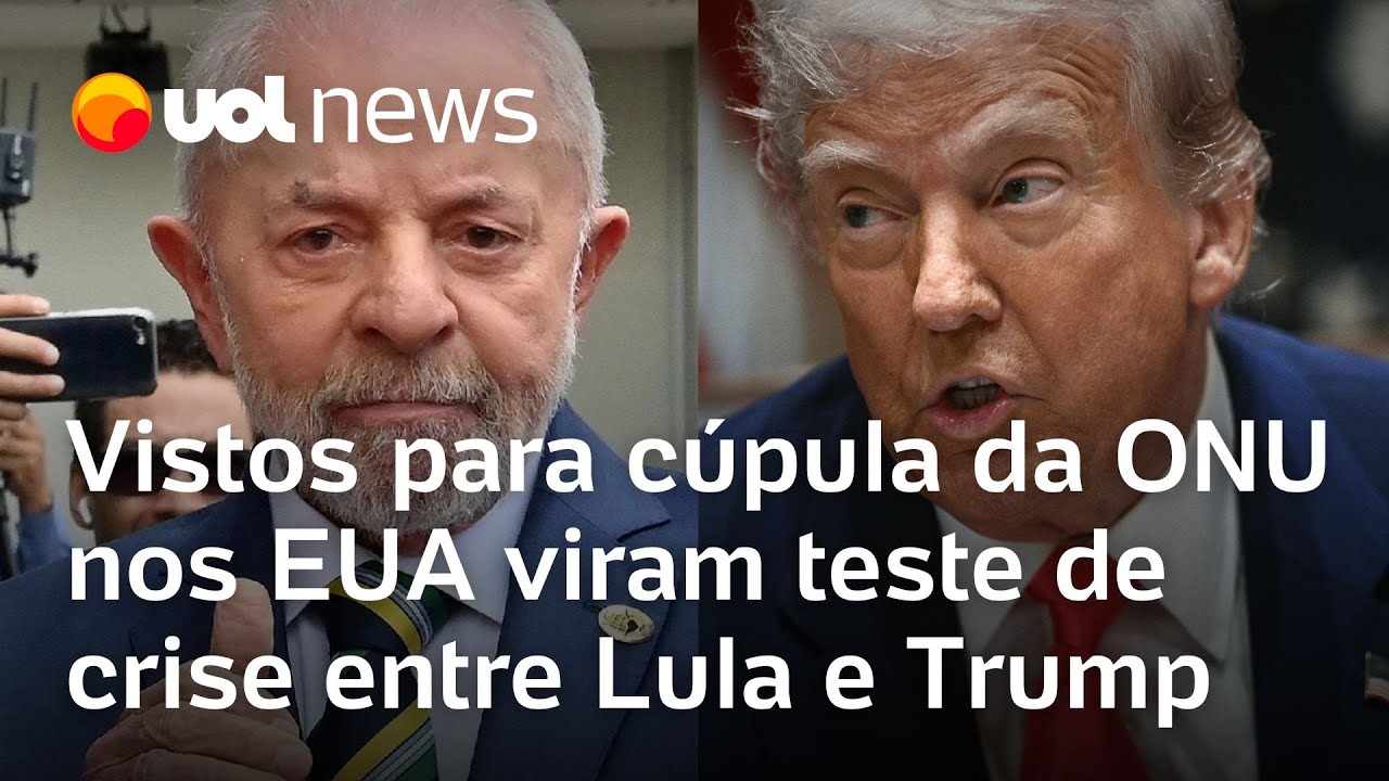 Vistos para cúpula da ONU nos EUA viram teste de crise entre Lula e Trump